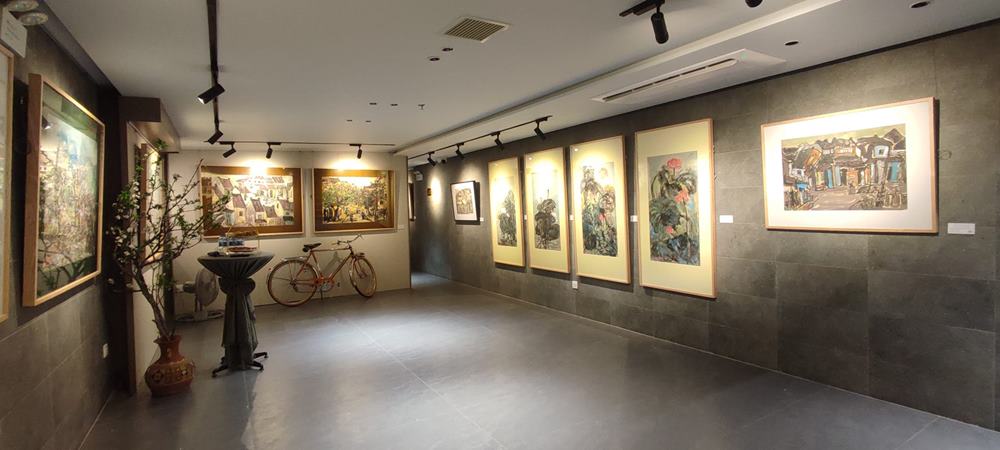 triển lãm tranh giấy dó 2024