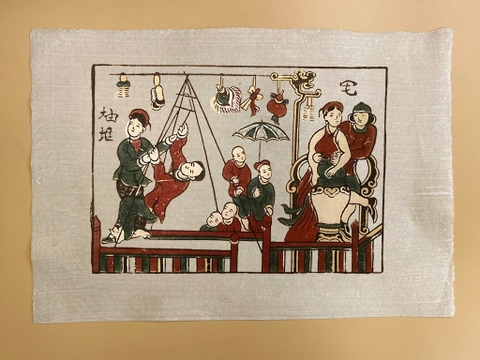 Tranh giấy dó Đông Hồ